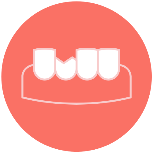 dental injury icon