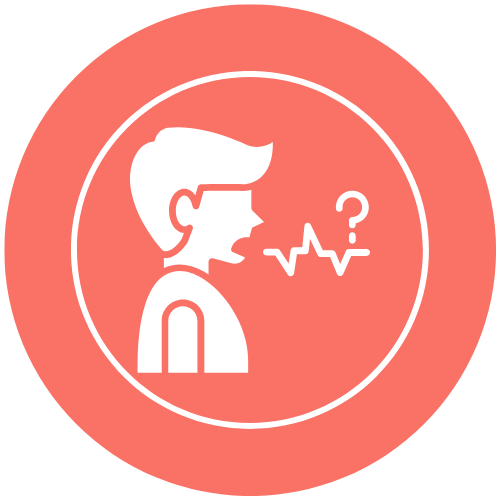 speech difficulty icon