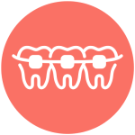 ceramic braces icon